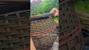 Мастер-класс "Оформление горловины кашпо «жгутом» и «косичкой» из ротанга"