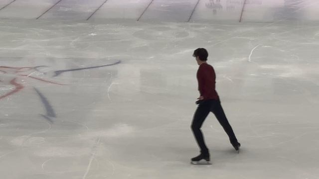 Короткая программа Николая Угожаева на Чемпионате Санкт-Петербурга 14.02.2026