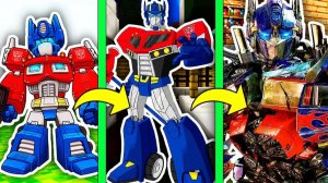 КАК МЕНЯЛСЯ ОПТИМУС ПРАЙМ И ЕГО ЖИЗНЕННЫЙ ЦИКЛ В МАЙНКРАФТ ! ЭВОЛЮЦИЯ И ТРОЛЛИНГ MINECRAFT ROBOT