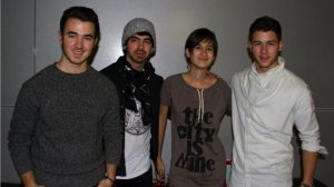 Thanks to this video I met the Jonas Brothers In Moscow 2012