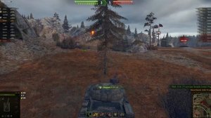 Мир танков. ПОЛИГОН. Карелия. Победа. Взял 2 фрага и 3.3К урона.