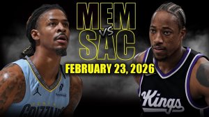 24.02.2026 | ОБЗОР МАТЧА | Мемфис Гриззлиз - Сакраменто Кингз | Highlights