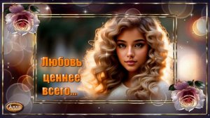 💛Любовь ценнее всего 💚История, которая напомнит о тёплых чувствах💛