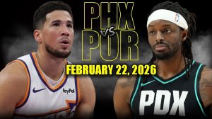 23.02.2026 | ОБЗОР МАТЧА | Финикс Санз - Портленд Трэйл Блэйзерс | Highlights