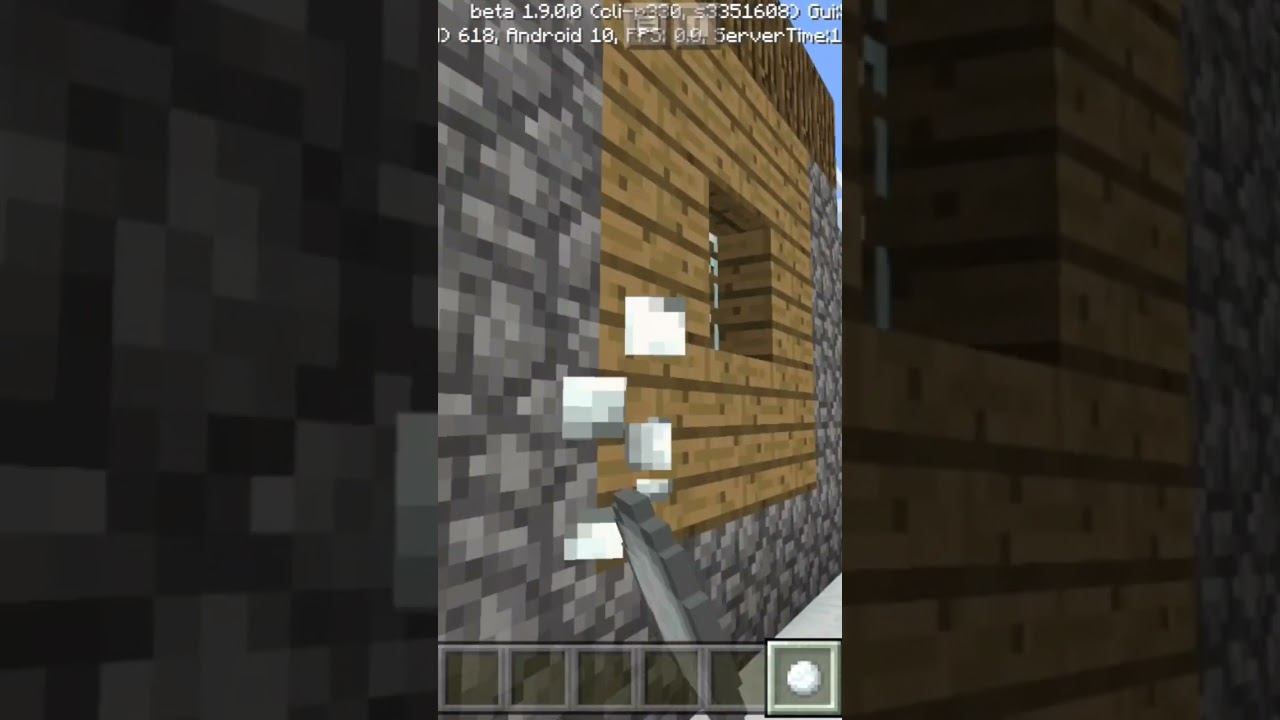 деревня выпал снег I Компот Салливан Minecraft