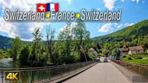 🚗 SmartTV 4К ➤ 🌄 Скрытая тропа в Сент-Урсан: великолепие швейцарско-французских гор Юра! 🌄