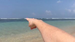 #12  Бали. Нуса-Дуа. Отель Ayodya Resort Bali 5* . Пляж отеля. Балийский театр в отеле. Июнь 2025