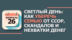 Что нельзя делать сегодня 26 февраля 2026 . Народные приметы и запреты дня. Мартынов день.