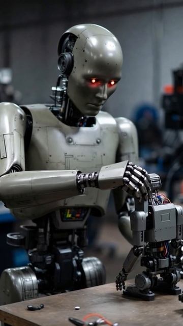 Роботы создают роботов смотреть онлайн