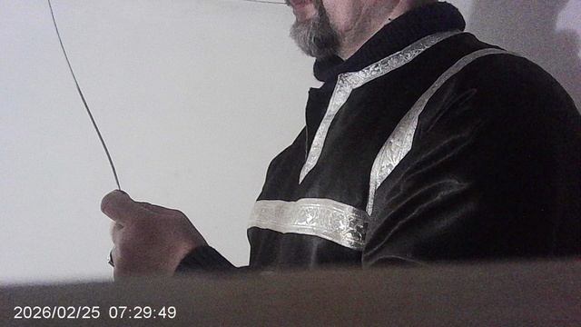 Благовест к Литургии Преждеосвященных Даров 25 февраля 2026