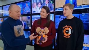 Юнкор на ВГТРК встретился с Российской телеведущей Марией Ситтель