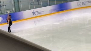 Короткая программа Софии Дианы Касинс и Александра Брегея на Чемпионате Санкт-Петербурга 14.02.2026