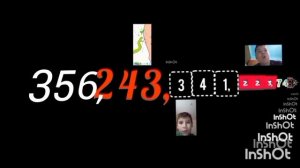 цифры 1 до 10 квадриллон