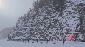 Пятеро лыжников из Усть-Илимска отправились в переход на 260 километров, начав свой путь c Братске