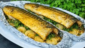 Божественная СКУМБРИЯ в духовке! Такая ВКУСНАЯ, что язык проглотить можно!