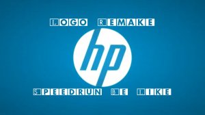 HP Logo Remake Speedrun Be Like By ⁨@SLNMediaGroup⁩