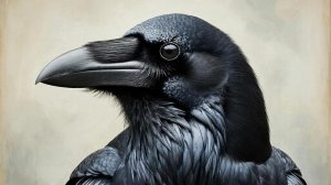 Ворон.Птица ворон.Стая ворон.Вороны на закате