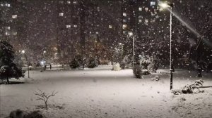 Керчь. Вечерняя снежная прогулка 25.02.26