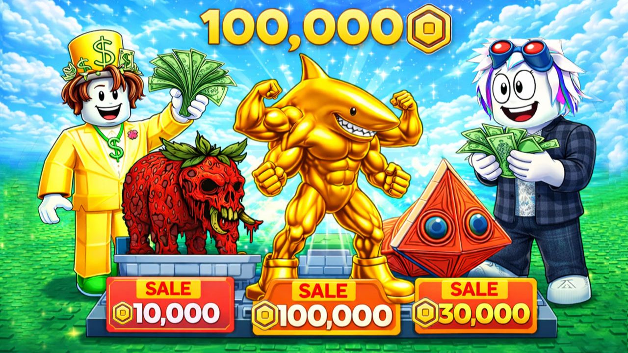 ПРОДАЙ БРЕЙНРОТА ЗА РОБУКСЫ И ЗАРАБОТАЙ 100,000 РОБУКСОВ В РОБЛОКСЕ! ROBLOX Diving For Brainrots смотреть онлайн