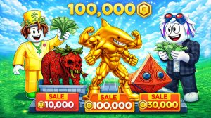 ПРОДАЙ БРЕЙНРОТА ЗА РОБУКСЫ И ЗАРАБОТАЙ 100,000 РОБУКСОВ В РОБЛОКСЕ! ROBLOX Diving For Brainrots