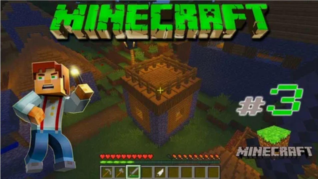 Разговариваем по компам и играем в майнкрафт 3