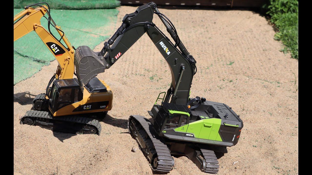 Huina 1593 1:14 RC экскаватор