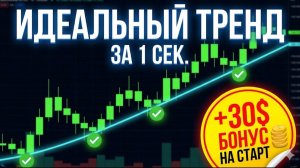 Хватит чертить графики руками! Идеальный тренд на автомате за 1 секунду