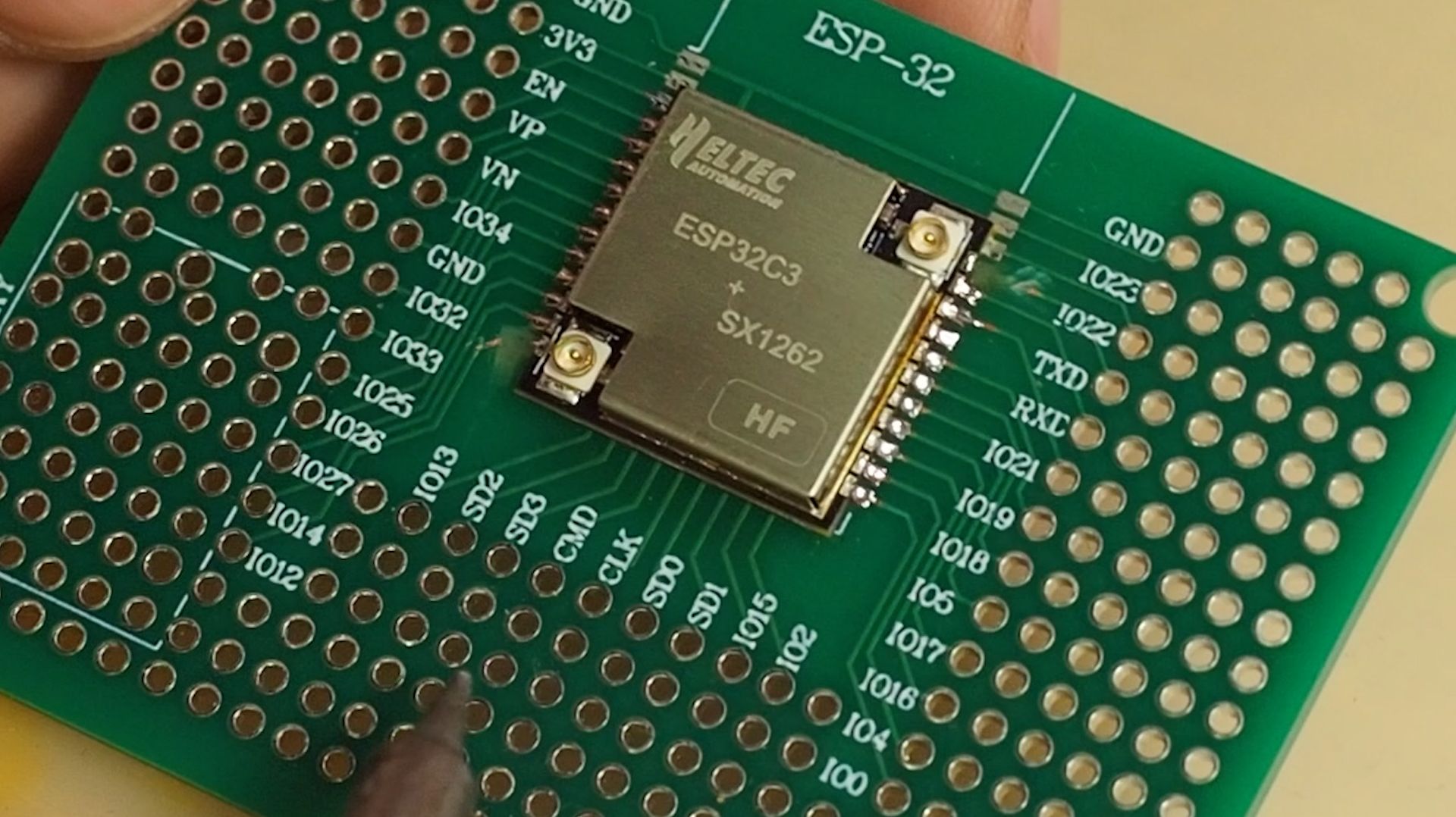 HELTEC HT-CT62, ESP32C3+SX1262 на одной плате смотреть онлайн