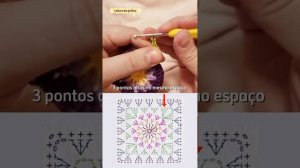 Вяжем бабушкин квадрат