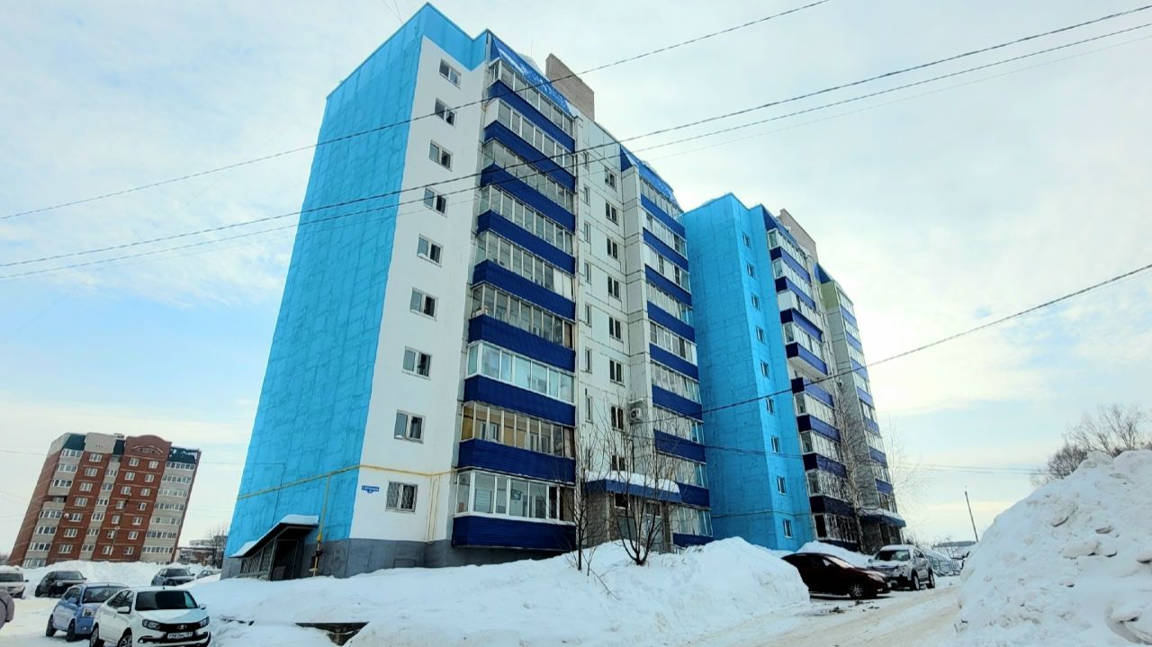 3-х комн. квартира 58.7 кв. м., 7/9 эт. Чайковский, Текстильщиков 12