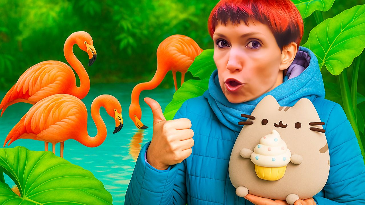 Гуляем с Пушином в ботаническом саду! Игры для детей с Машей Капуки Кануки смотреть онлайн