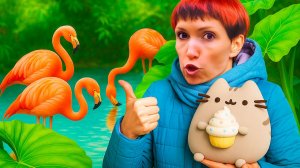 Гуляем с Пушином в ботаническом саду! Игры для детей с Машей Капуки Кануки