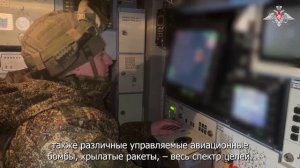 Боевая работа расчётов «Тор-М2» группировки «Запад»