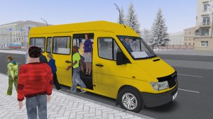 Поездка на Mercedes-Benz Sprinter 312D по маршруту №2 по карте Тверь 3.0