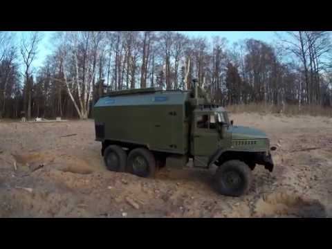 WPL B36 Ural Military Truck 1/16 scale RC смотреть онлайн