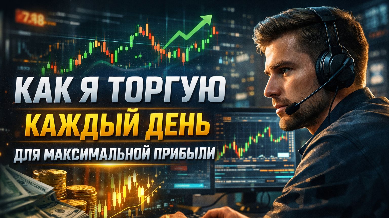 Как я торгую каждый день для максимальной прибыли