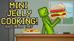 ГОТОВИМ КРОШЕЧНУЮ ЕДУ, Но все это-в ЖЕЛЕ! 😱 Анимация игровой площадки МЕЛОНА РЕАКЦИЯ