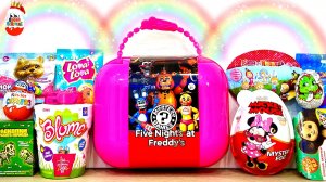 Surprise MIX! Сюрпризы, Five Nights at Freddy's, Blume, Маша и Медведь, unboxing Collectible Toys