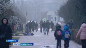 С утра на Ставрополье опустился густой туман