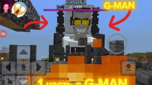 G-MAN В НАШЕЙ ДЕРЕВНИ В МАЙНКРАФТ! 1 ЧАСТЬ