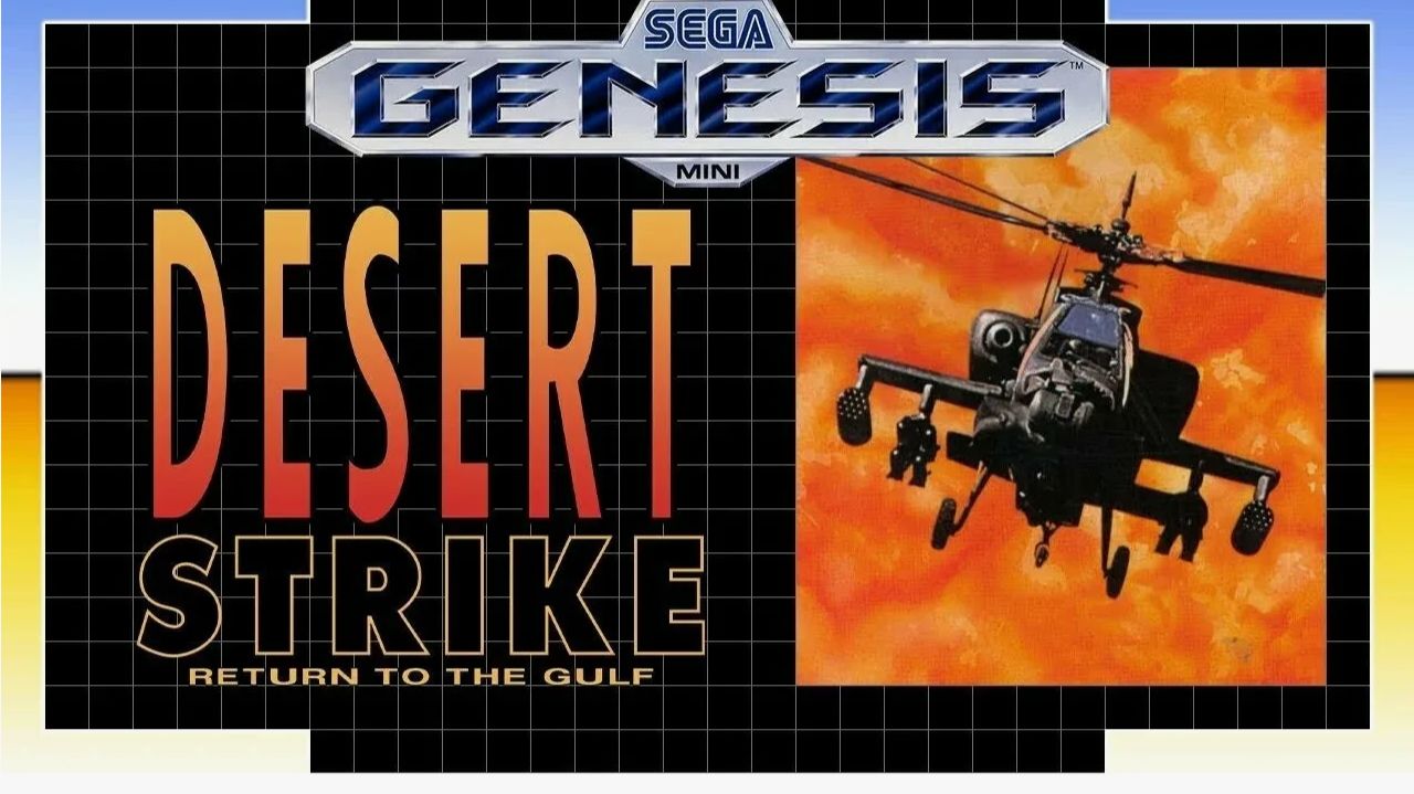 Удар в пустыне(Desert Strike). На русском. Sega