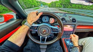 2017 Porsche Boxster S 2.5 Turbo - POV ТЕСТ-ДРАЙВ