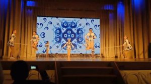 Народный цирк Романтики город Кушва акробаты со скакалками "Лебедушка"