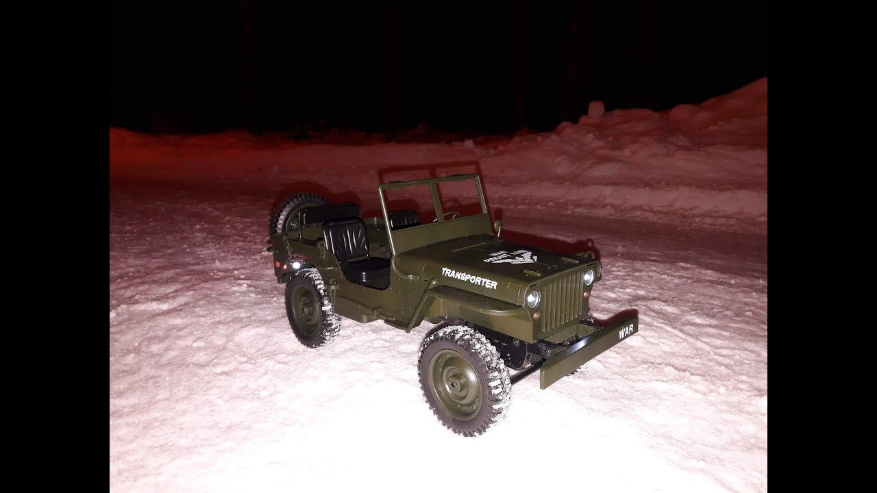 JJRC Q65 Transporter 2.4G 1/10.Jeep Willys