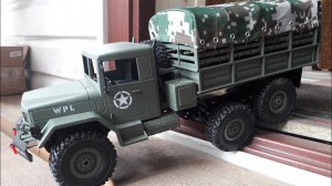 Грузовик на радиоуравлении 6х6 Wpl B-16 1/16