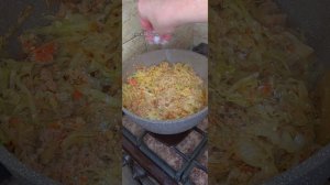 Сытное блюдо на ужин: ленивые голубцы и азу по Татарски вкусные, наваристые блюда