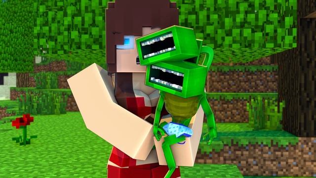 СМЕШНОЙ МУЛЬТИК ПРО БЕЗУМНУЮ ДЕВУШКУ В МАЙНКРАФТЕ смотреть онлайн