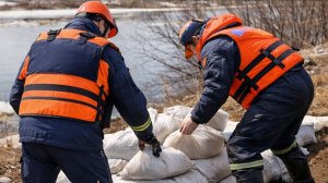 Казахстанские спасатели готовятся к весенним паводкам в Костанае