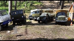 RC Expedition,  Камазы, Зил и Газон поспорили кто  самый проходимый