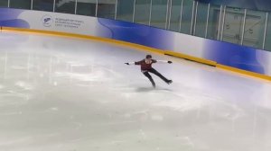 Евгений Семененко -короткая программа на Чемпионате Санкт-Петербурга по фигурному катанию 14.02.2026